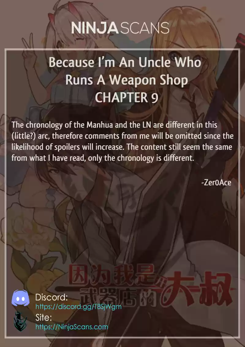 Because I'm An Uncle Who Runs A Weapon Shop Ch. 9 Chapter 9