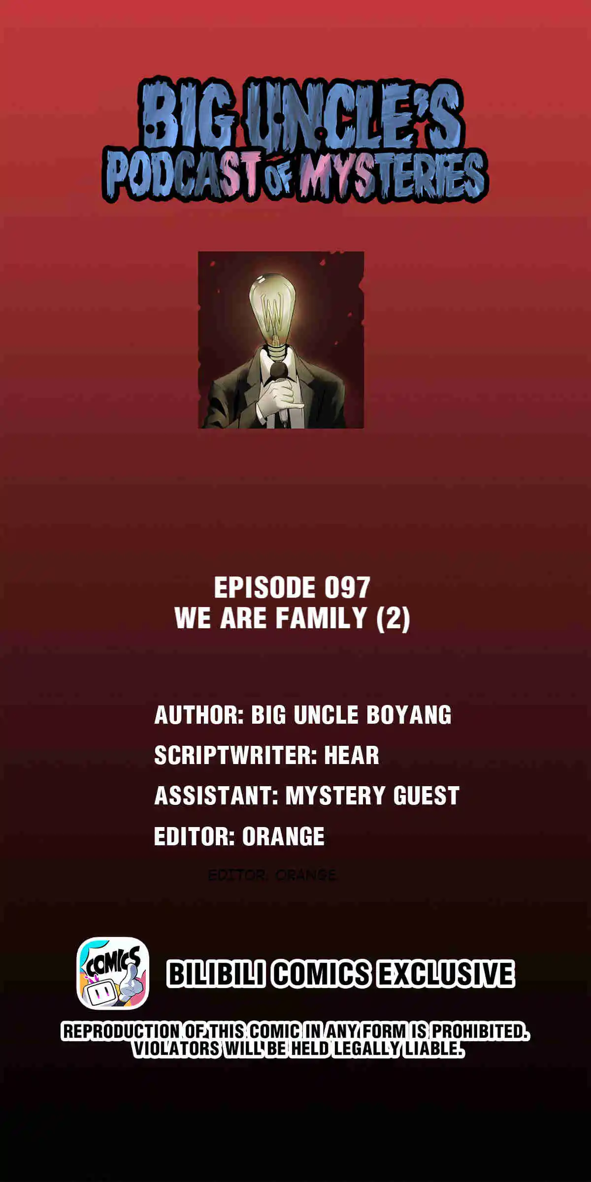 Big Uncle’s Podcast of Mysteries 98