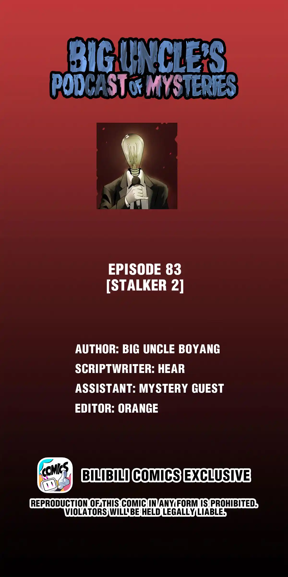 Big Uncle’S Podcast Of Mysteries Chapter 83