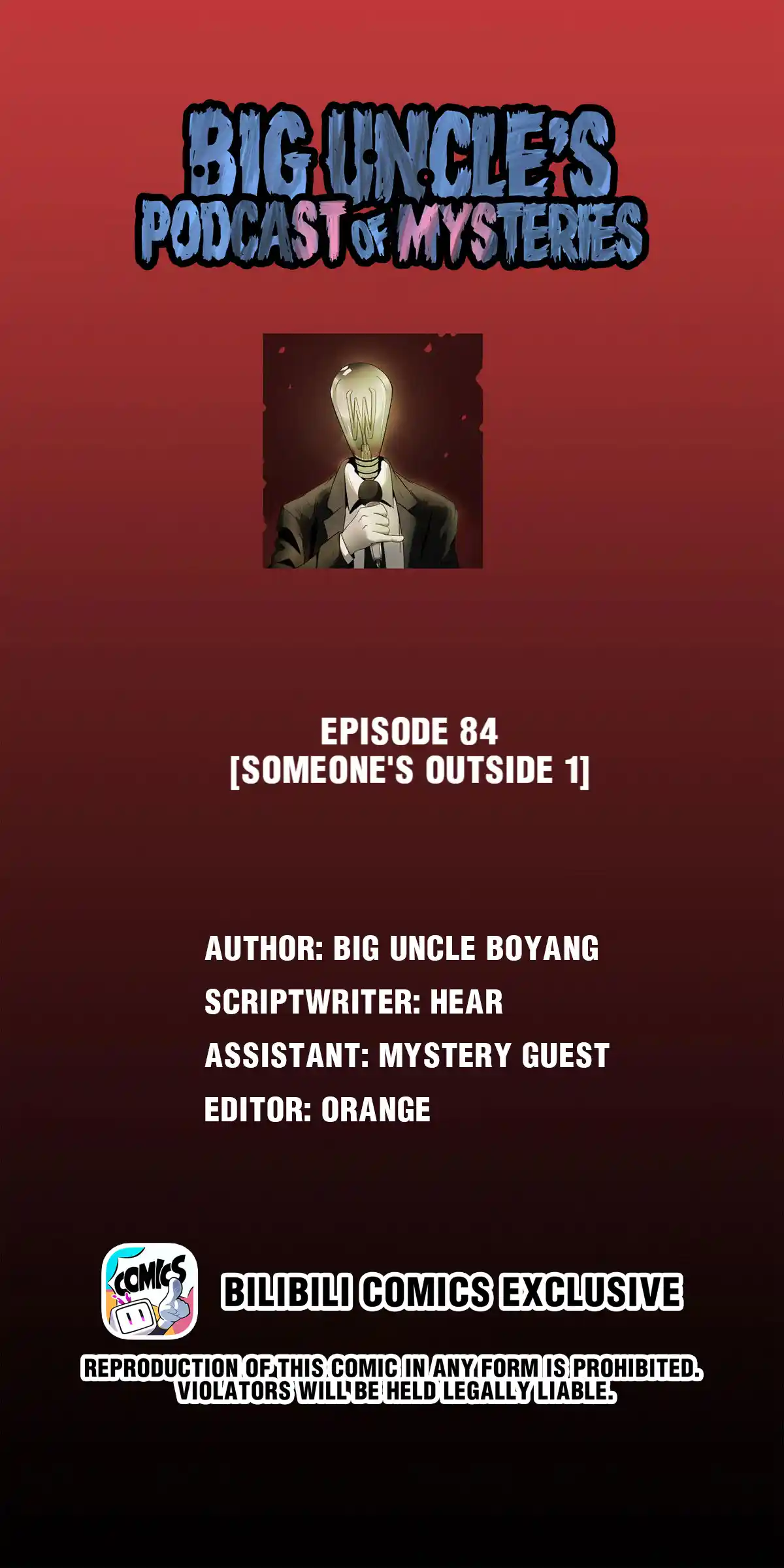 Big Uncle’S Podcast Of Mysteries Chapter 84