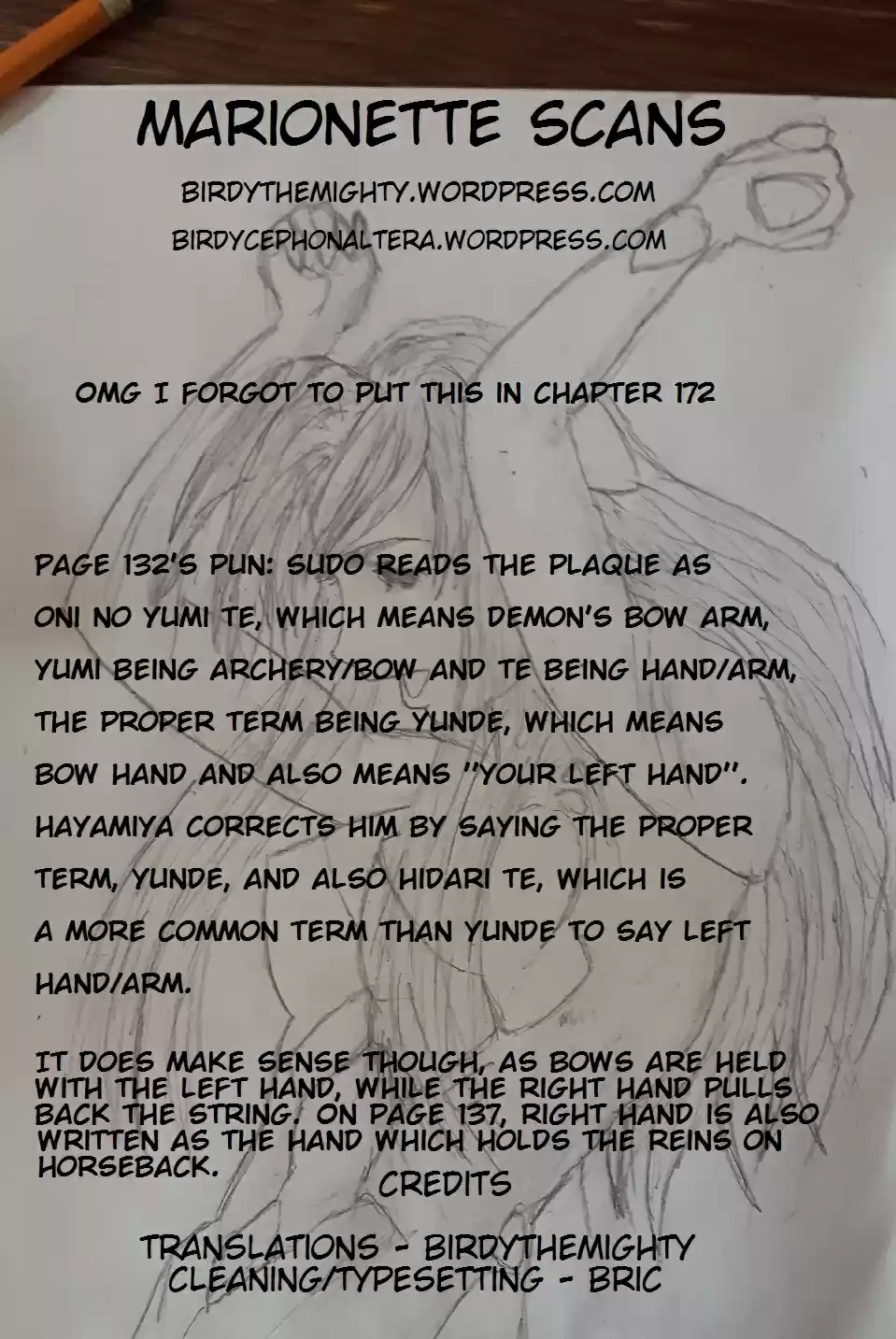 Birdy the Mighty (II) Vol.17 Ch.176