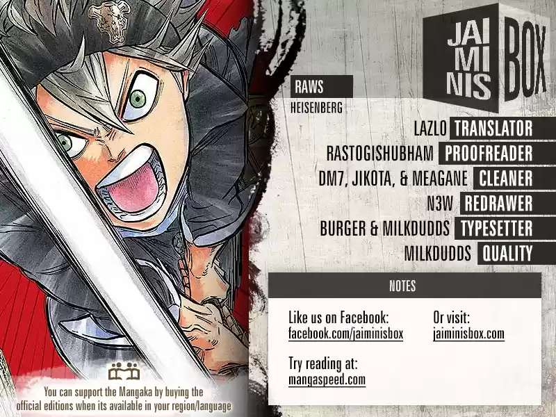 Black Clover Vol.15 Ch.134