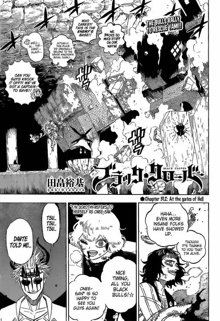 Black Clover Vol.TBD Ch.312