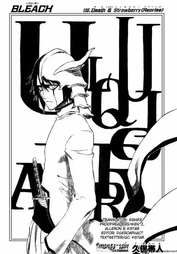 Bleach - All Colour But The Black Vol.13 Ch.195