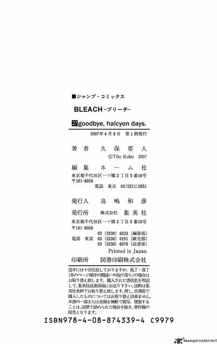 Bleach - All Colour But The Black Vol.23 Ch.242