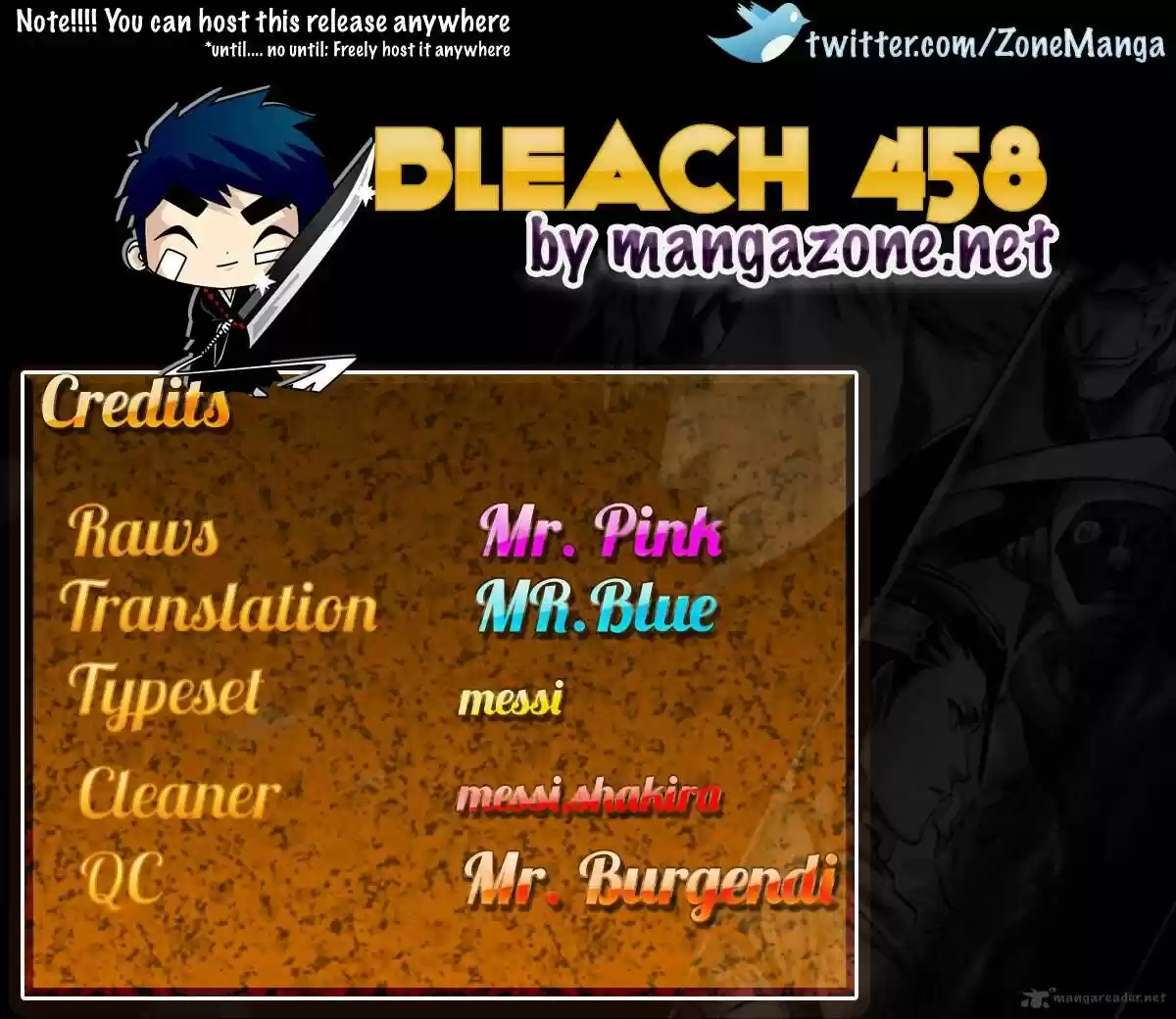 Bleach - All Colour But The Black Vol.37 Ch.458