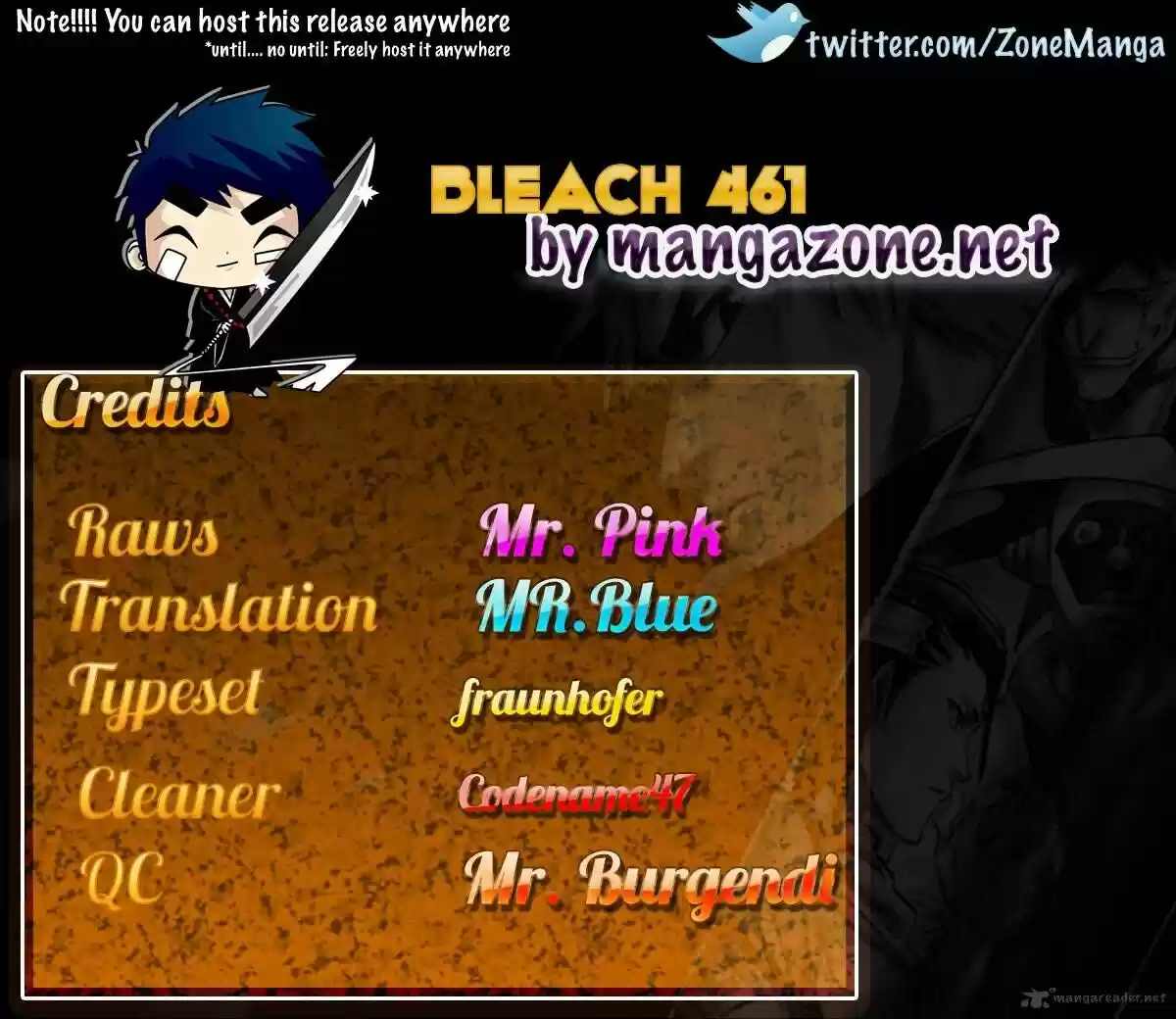 Bleach - All Colour But The Black Vol.37 Ch.461