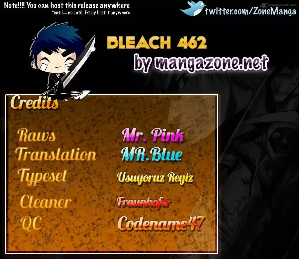 Bleach - All Colour But The Black Vol.37 Ch.462