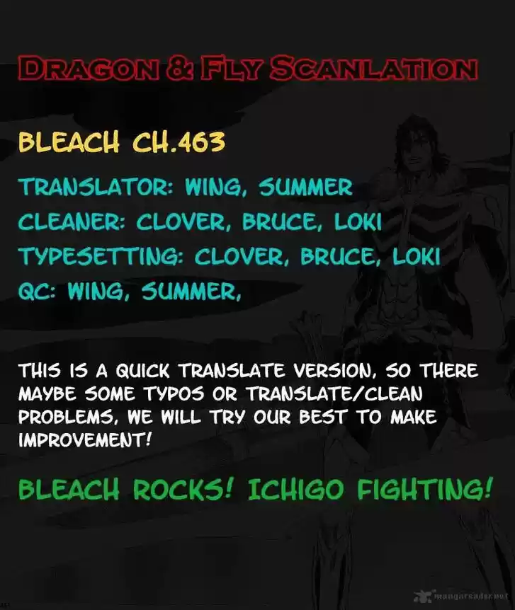 Bleach - All Colour But The Black Vol.37 Ch.463