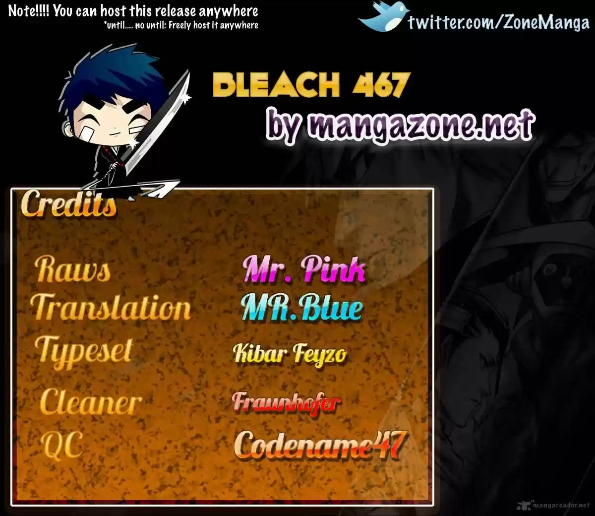 Bleach - All Colour But The Black Vol.37 Ch.467