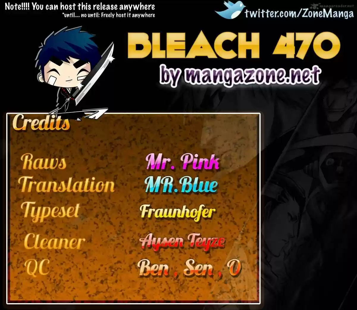 Bleach - All Colour But The Black Vol.37 Ch.470
