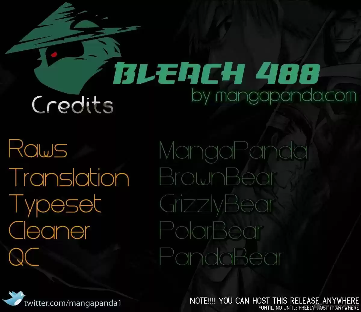 Bleach - All Colour But The Black Vol.37 Ch.488