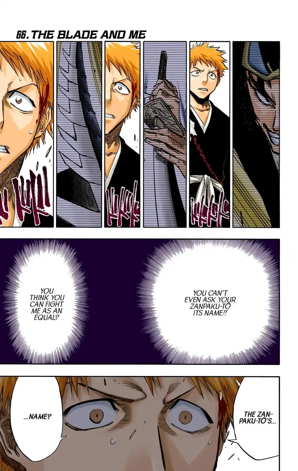 Bleach - Digital Colored Comics Chapter 66. THE BLADE AND ME