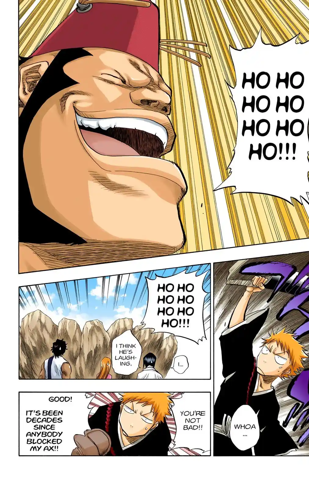 Bleach - Digital Colored Comics Chapter 73. Drizzly Axes