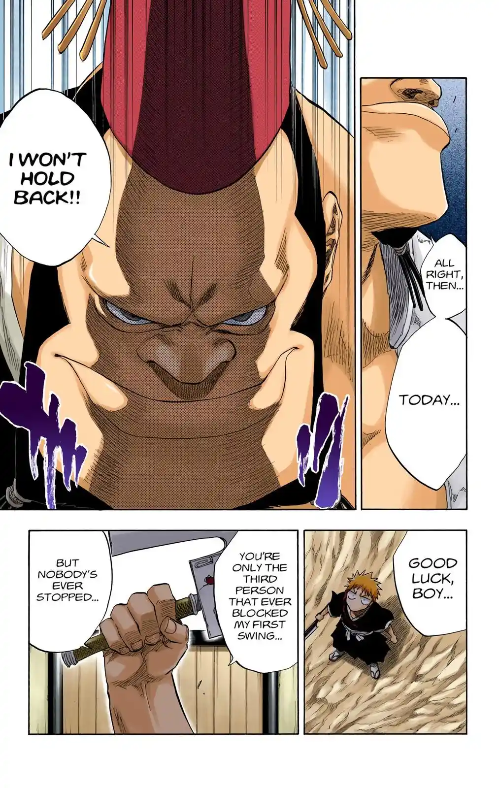 Bleach - Digital Colored Comics Chapter 73. Drizzly Axes