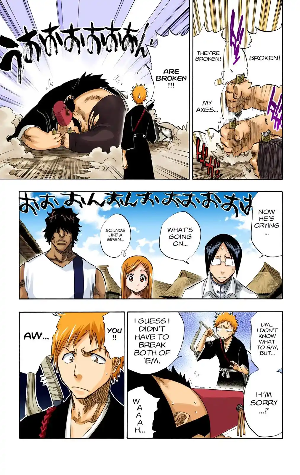Bleach - Digital Colored Comics Chapter 74. Armlost, Armlost