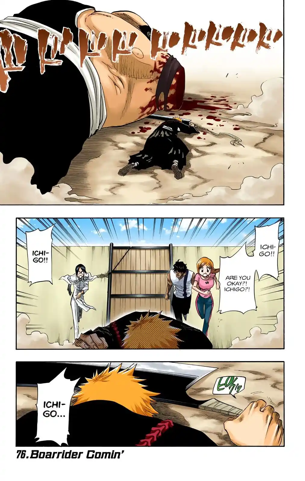 Bleach - Digital Colored Comics Chapter 76. Boarrider Comin’