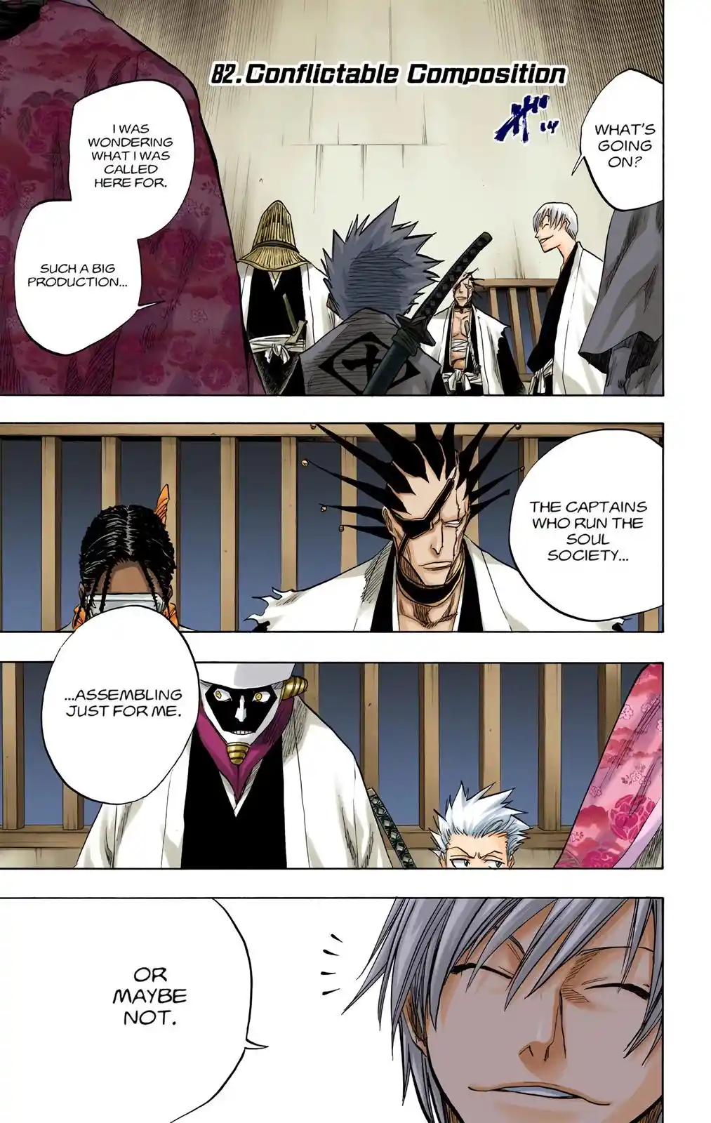 Bleach - Digital Colored Comics Chapter 82. Conflictable Composition