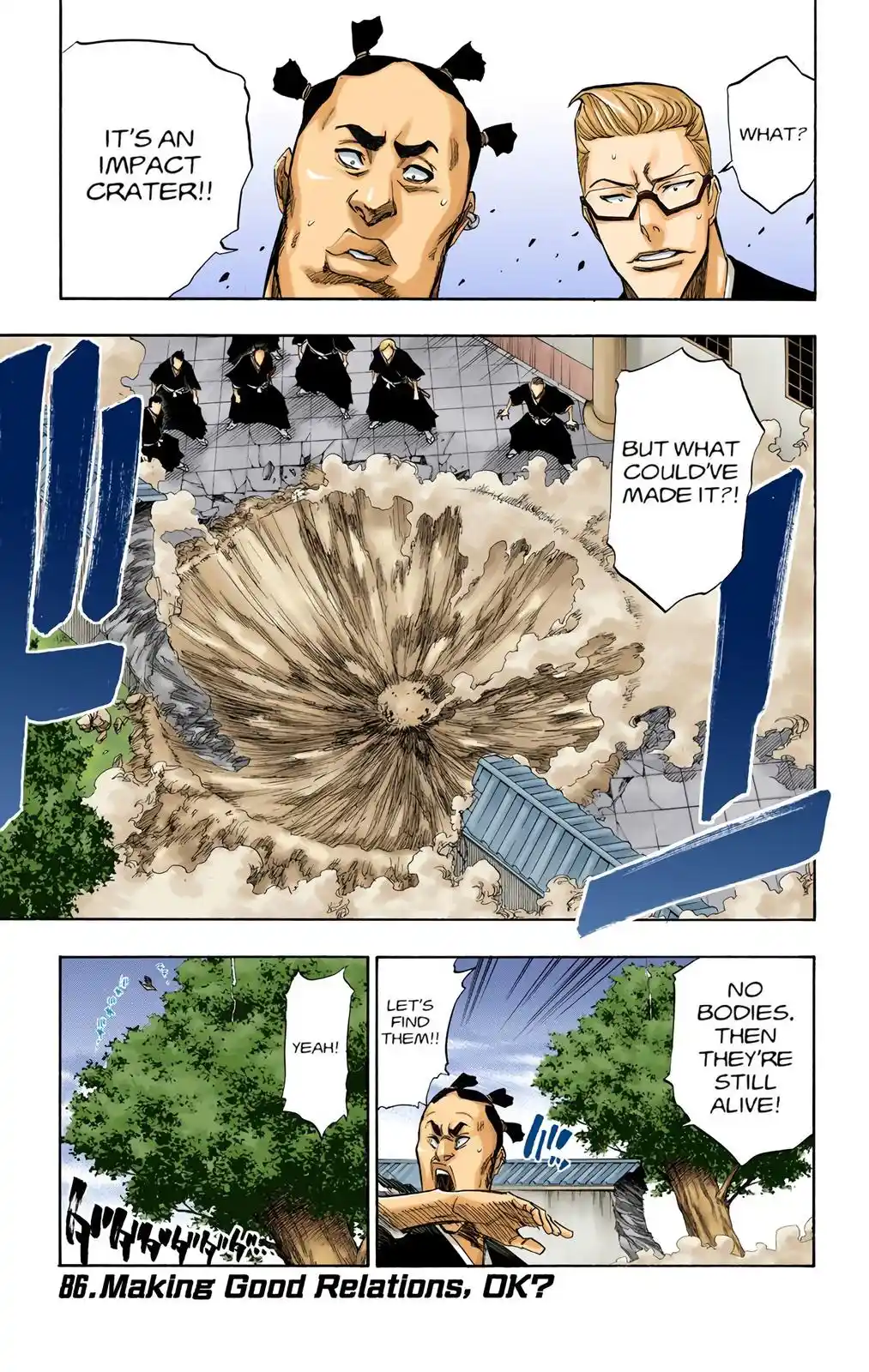 Bleach - Digital Colored Comics Chapter 86. Making Good Relations, OK?