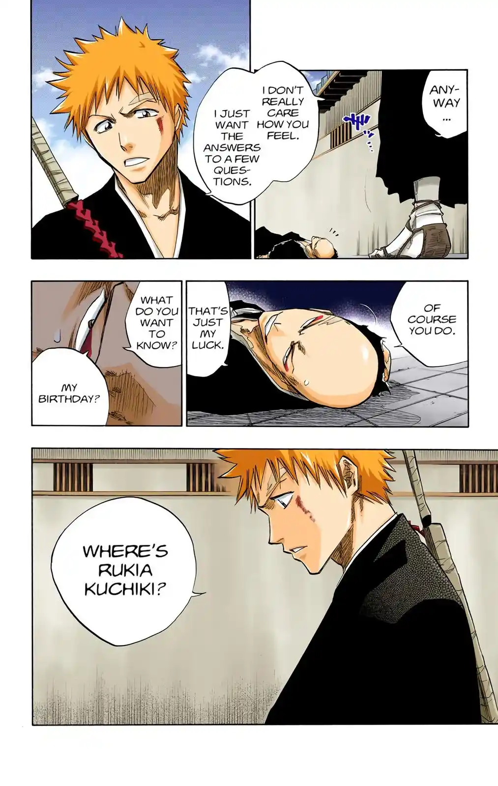 Bleach - Digital Colored Comics Chapter 89. Masterly / And Farewell /