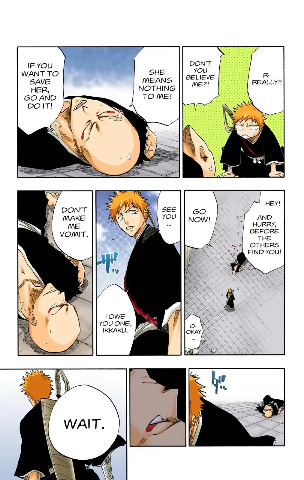 Bleach - Digital Colored Comics Chapter 89. Masterly / And Farewell /
