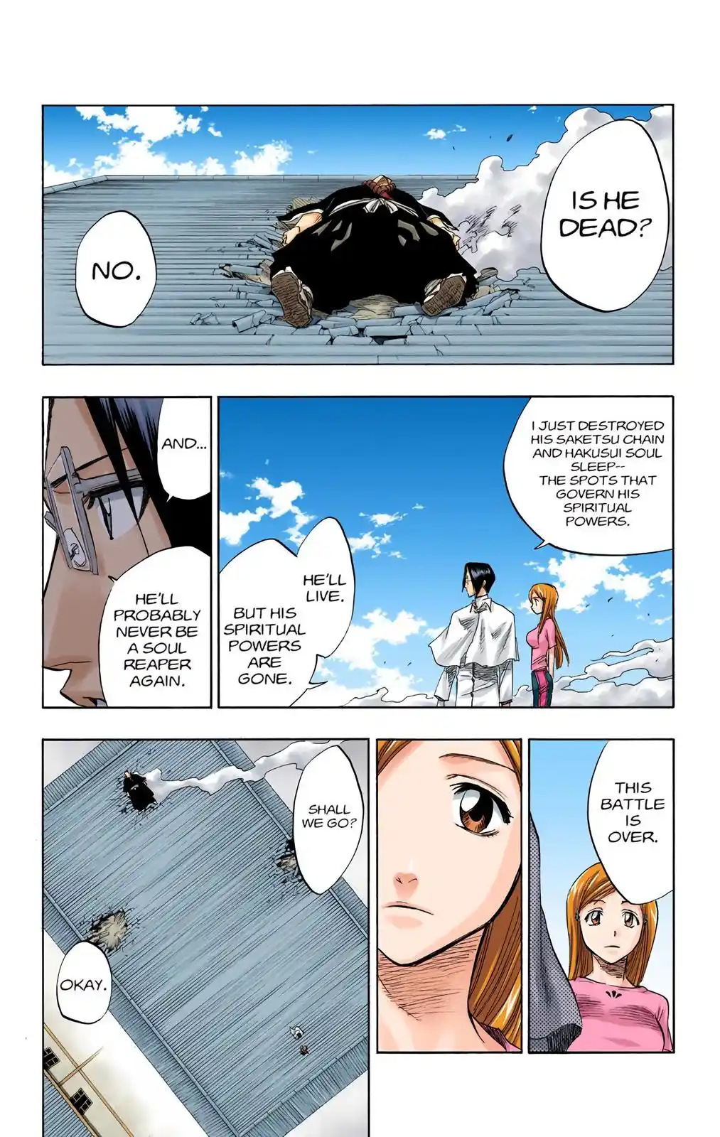Bleach - Digital Colored Comics Chapter 92. Masterly! And Farewell! [Reprise]
