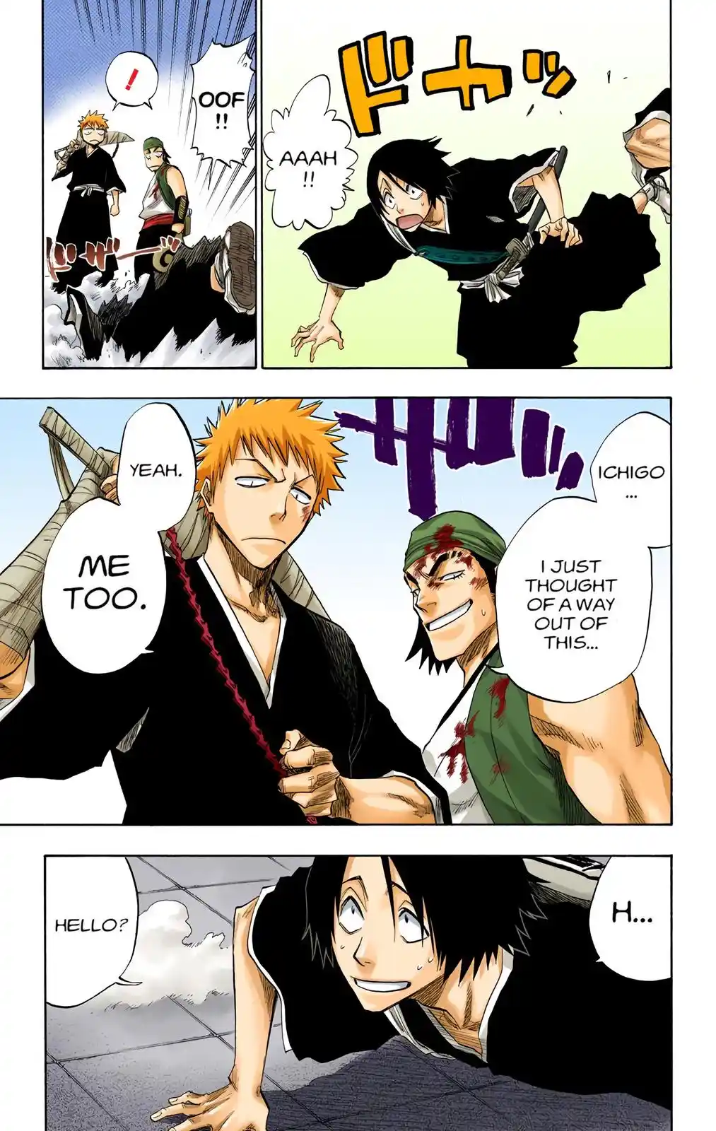 Bleach - Digital Colored Comics Chapter 92. Masterly! And Farewell! [Reprise]