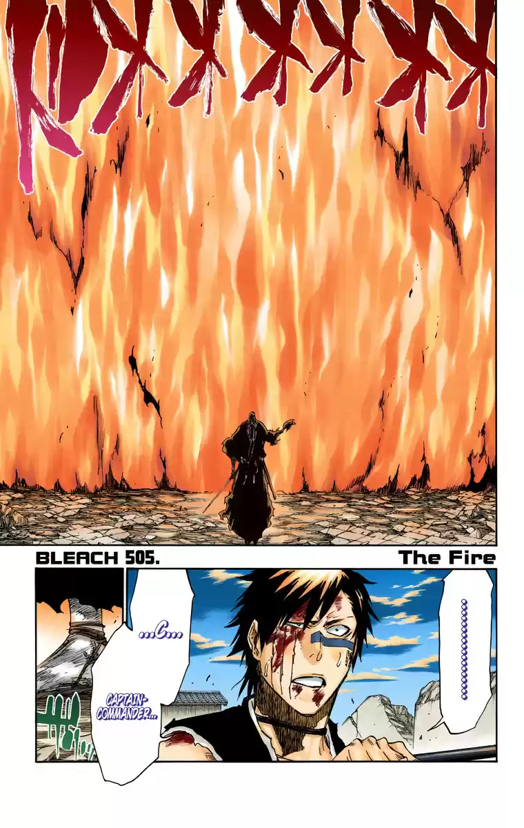 Bleach Digital Colored Comics Vol. 57 Ch. 505 The Fire