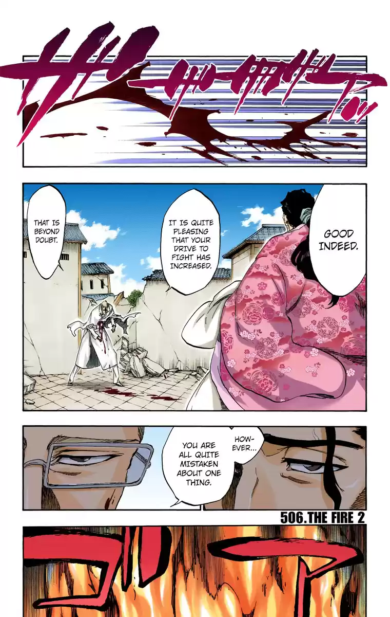 Bleach Digital Colored Comics Vol. 57 Ch. 506 The Fire 2