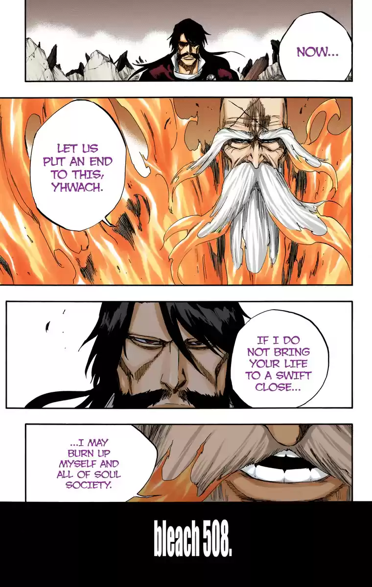 Bleach Digital Colored Comics Vol. 57 Ch. 508 Like A Raging Inferno