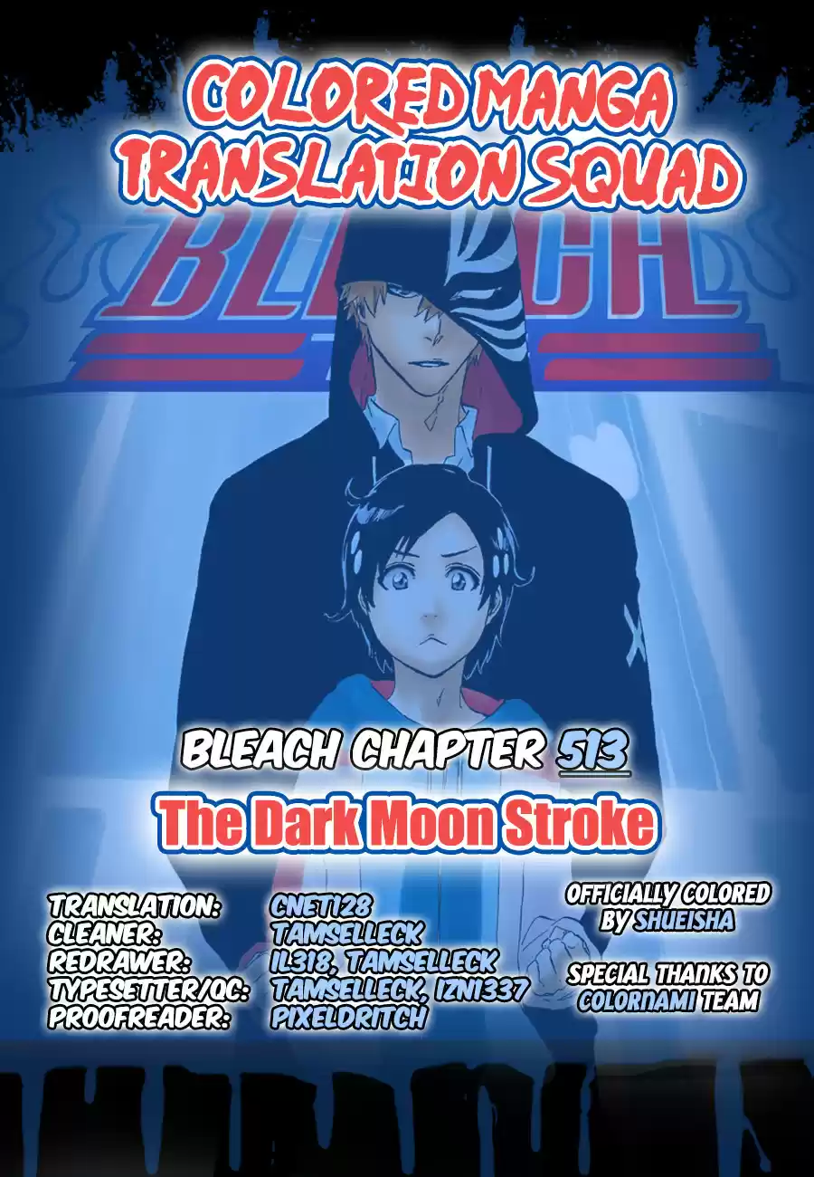 Bleach Digital Colored Comics Vol. 58 Ch. 513 The Dark Moon Stroke