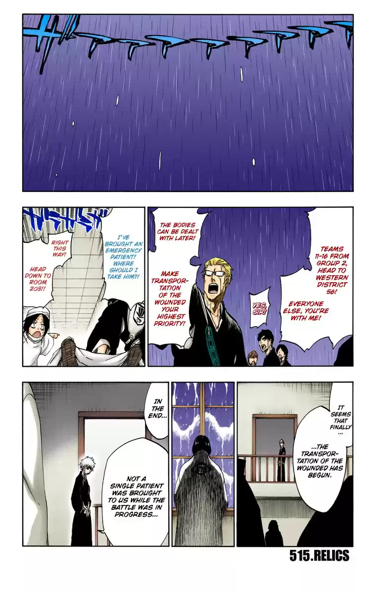Bleach Digital Colored Comics Vol. 58 Ch. 515 Relics
