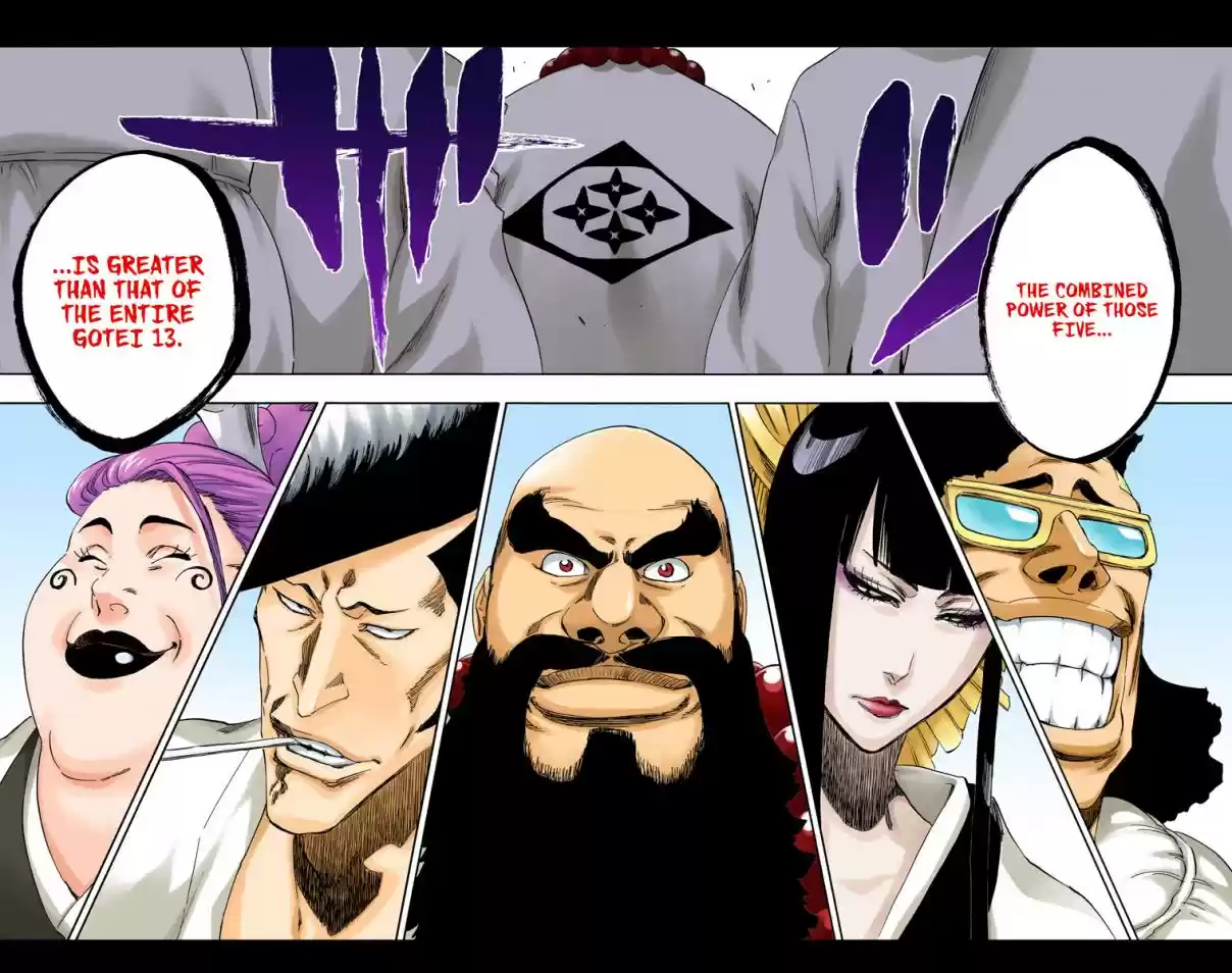 Bleach Digital Colored Comics Vol. 58 Ch. 516 The Squad Zero