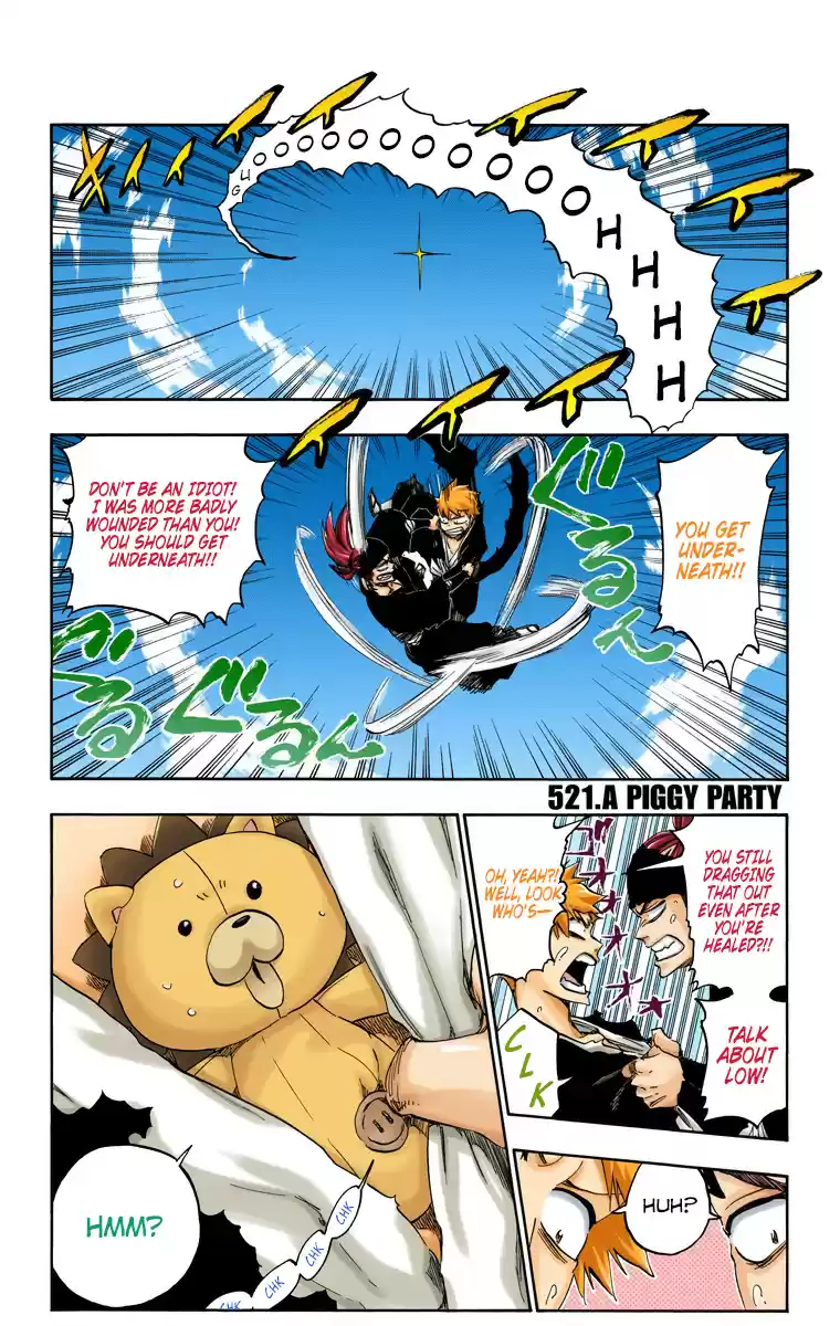 Bleach Digital Colored Comics Vol. 59 Ch. 521 A Piggy Party