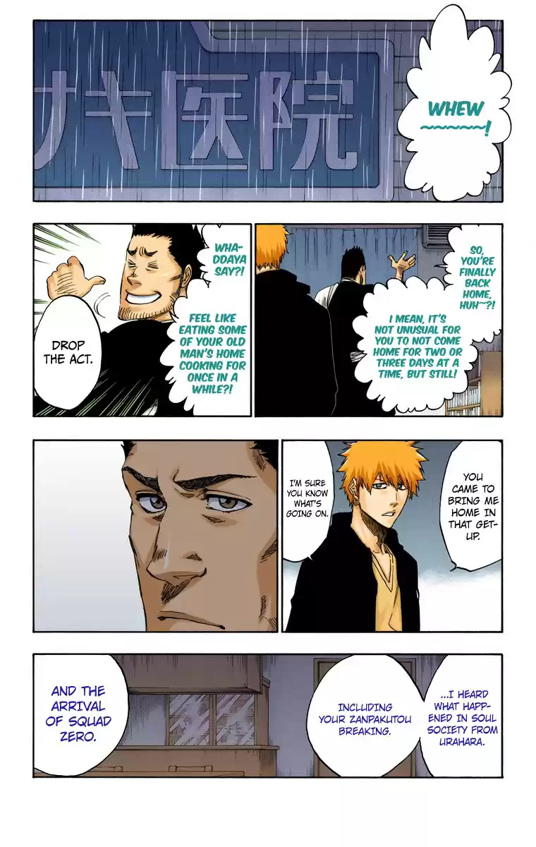 Bleach Digital Colored Comics Vol. 59 Ch. 528 Everything But the Rain