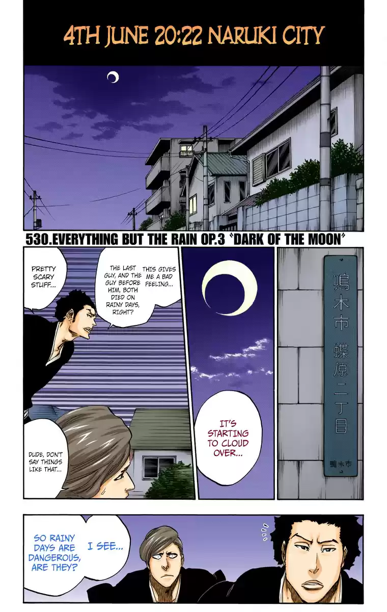 Bleach Digital Colored Comics Vol. 59 Ch. 530 Everything But the Rain Op.3 "Dark of the Moon"