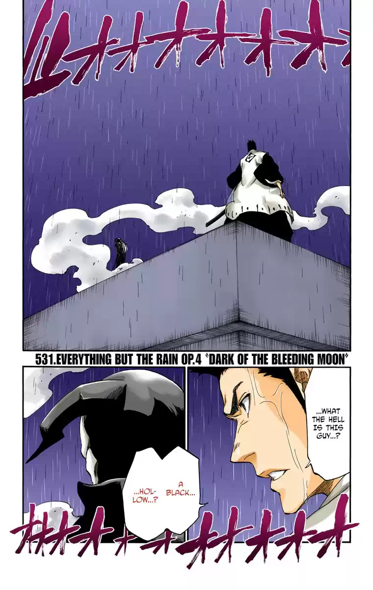 Bleach Digital Colored Comics Vol. 60 Ch. 531 Everything But the Rain Op.4 Dark of the Bleeding Moon