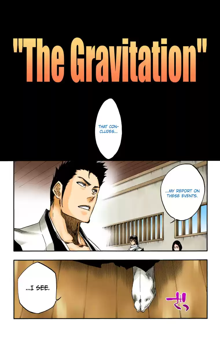 Bleach Digital Colored Comics Vol. 60 Ch. 533 Everything But the Rain Op.6 "The Gravitation"