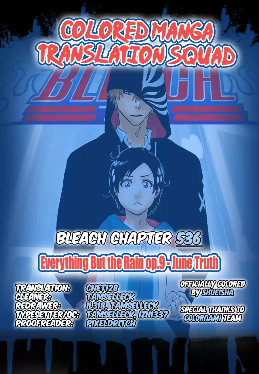 Bleach Digital Colored Comics Vol. 60 Ch. 536 Everything But the Rain Op.9 "June Truth"