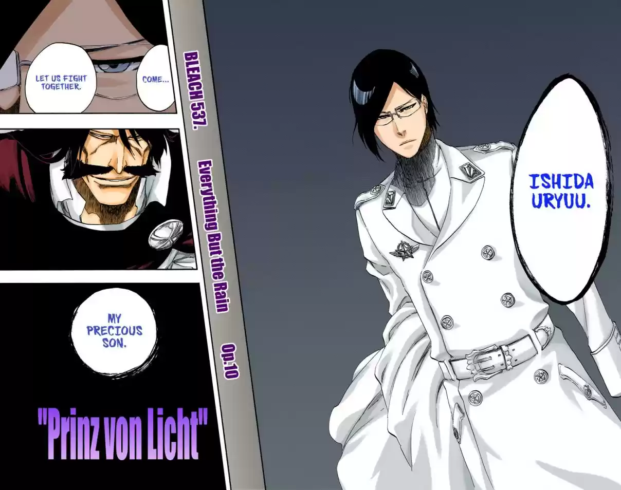 Bleach Digital Colored Comics Vol. 60 Ch. 537 Everything But the Rain Op.10 "Prinz von Licht"