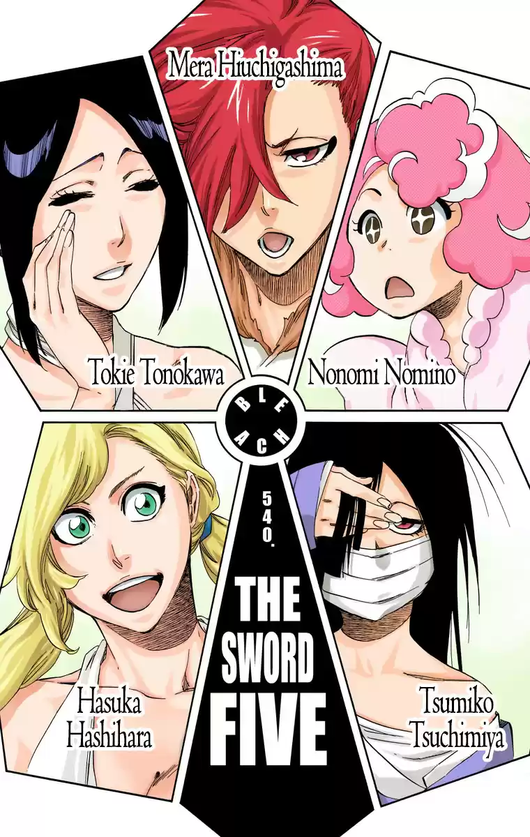 Bleach Digital Colored Comics Vol. 60 Ch. 540 The Sword Five