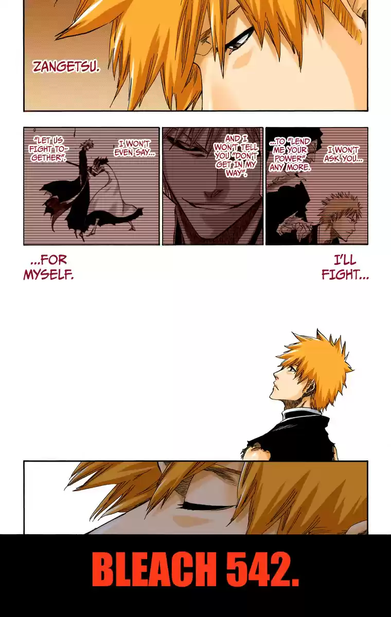Bleach Digital Colored Comics Vol. 61 Ch. 542 The Blade Is Me