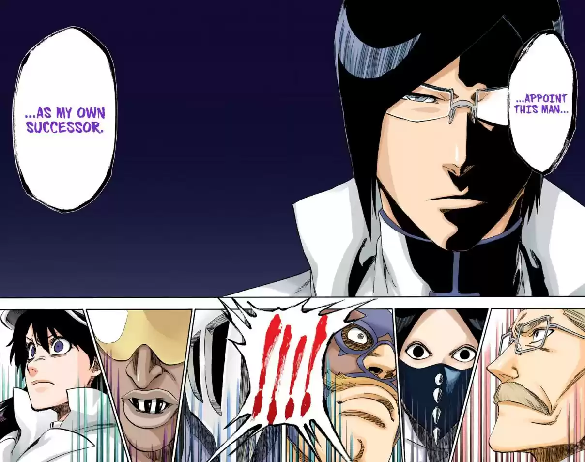 Bleach Digital Colored Comics Vol. 61 Ch. 543 Letters
