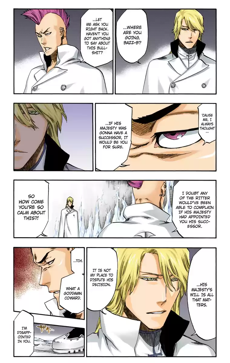 Bleach Digital Colored Comics Vol. 61 Ch. 543 Letters
