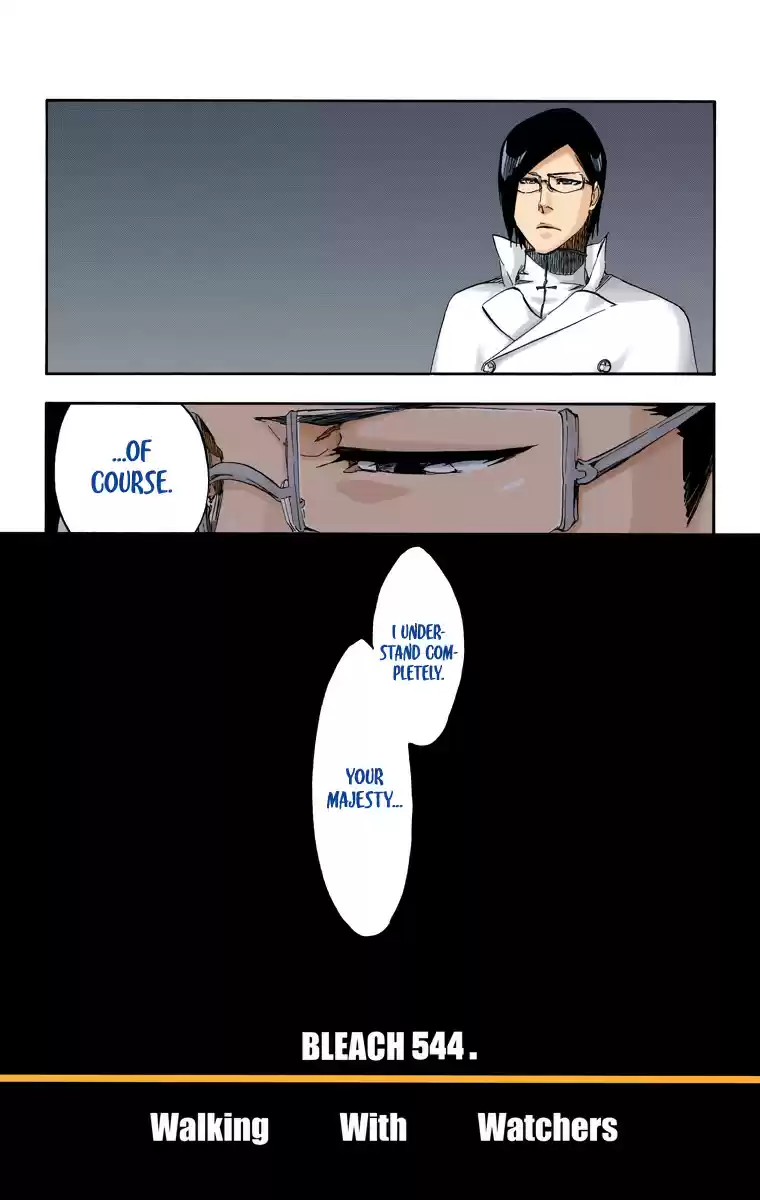 Bleach Digital Colored Comics Vol. 61 Ch. 544 Walking With Watchers