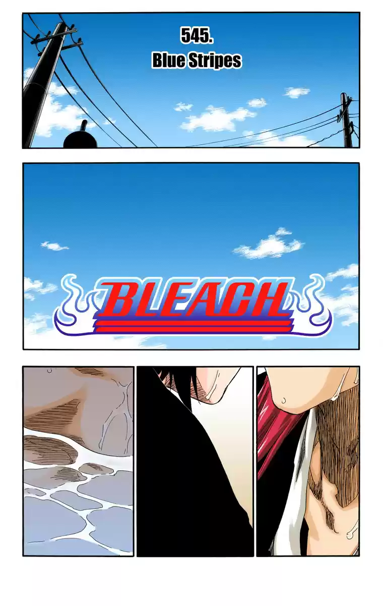 Bleach Digital Colored Comics Vol. 61 Ch. 545 Blue Stripes