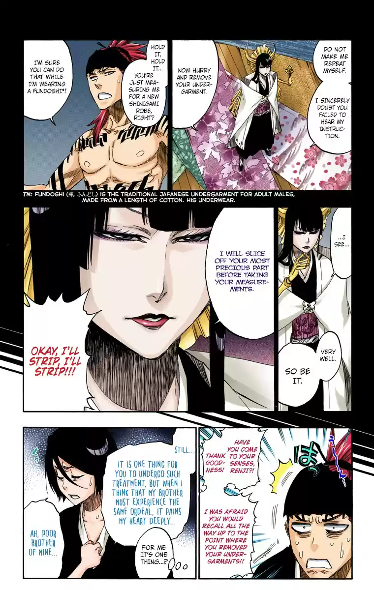 Bleach Digital Colored Comics Vol. 61 Ch. 545 Blue Stripes