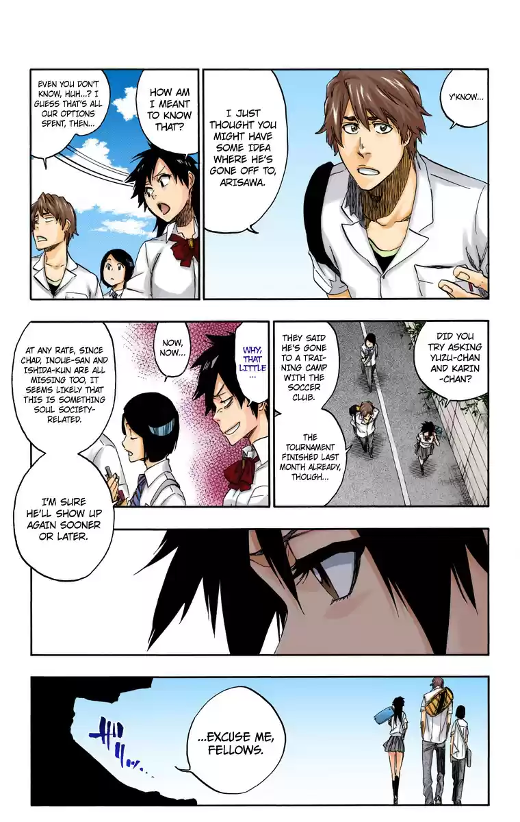 Bleach Digital Colored Comics Vol. 61 Ch. 545 Blue Stripes