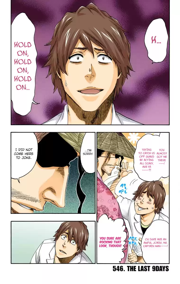 Bleach Digital Colored Comics Vol. 61 Ch. 546 The Last 9 Days