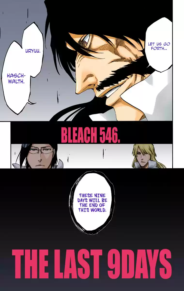 Bleach Digital Colored Comics Vol. 61 Ch. 546 The Last 9 Days